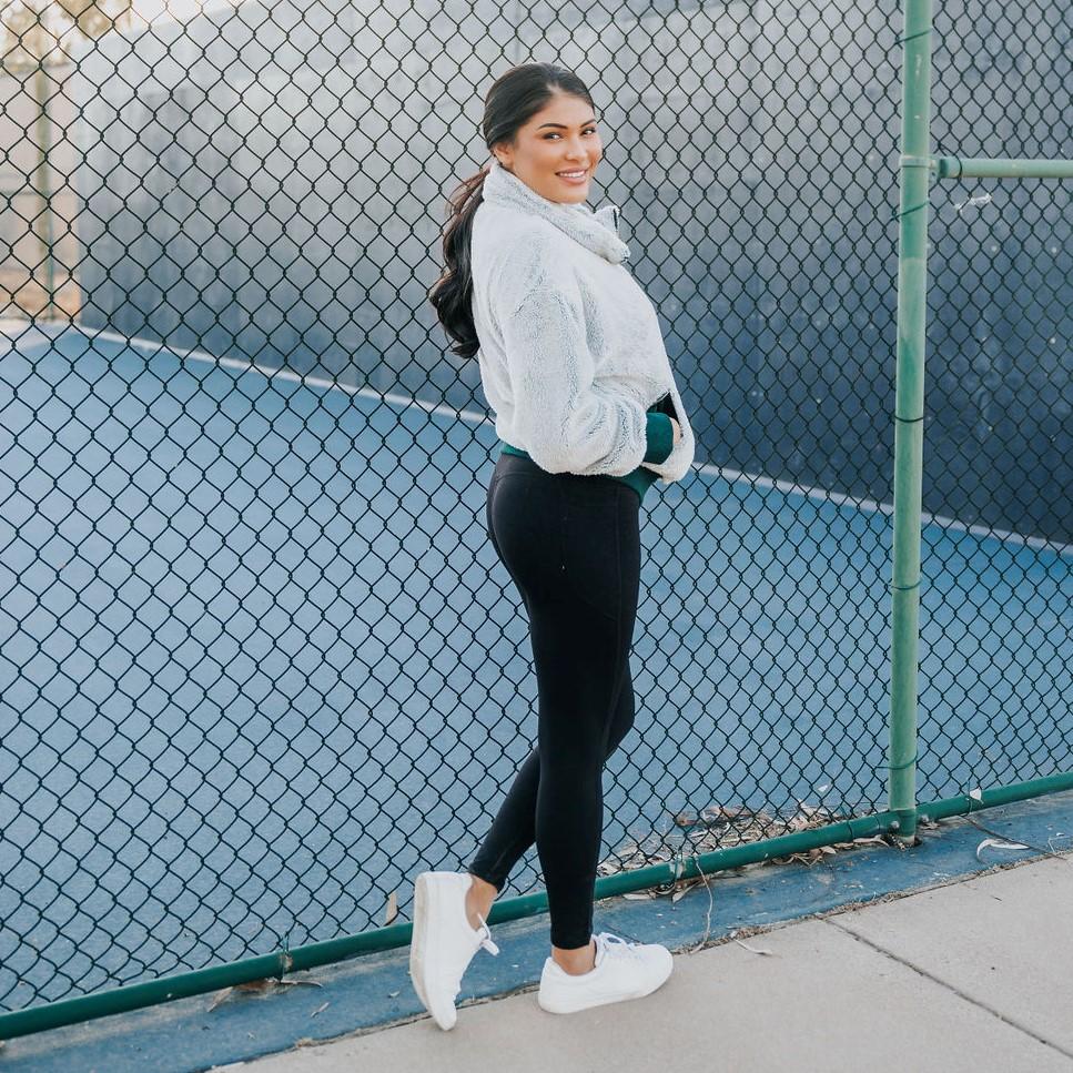 High Rise Pants - Black - Senita Athletics
