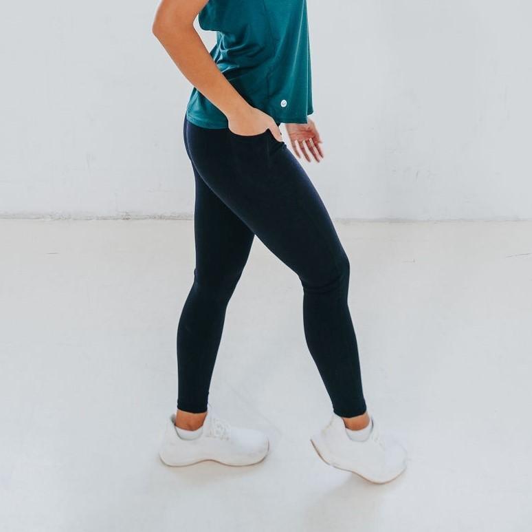High Rise Pants - Black - Senita Athletics