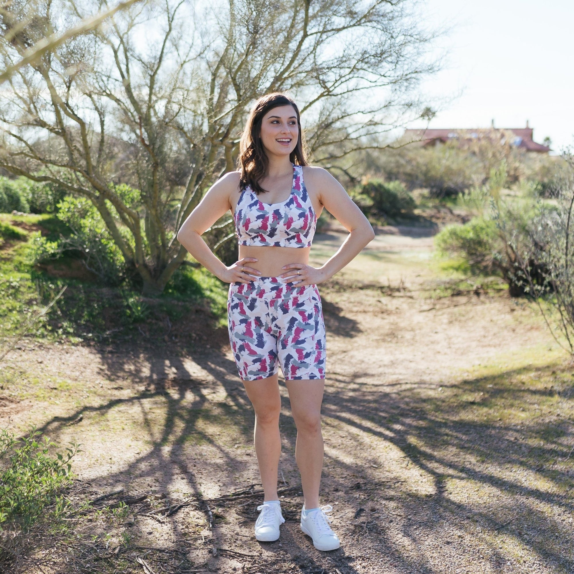 High Waisted Rio Shorts (7 in. inseam) - Dash - Senita Athletics