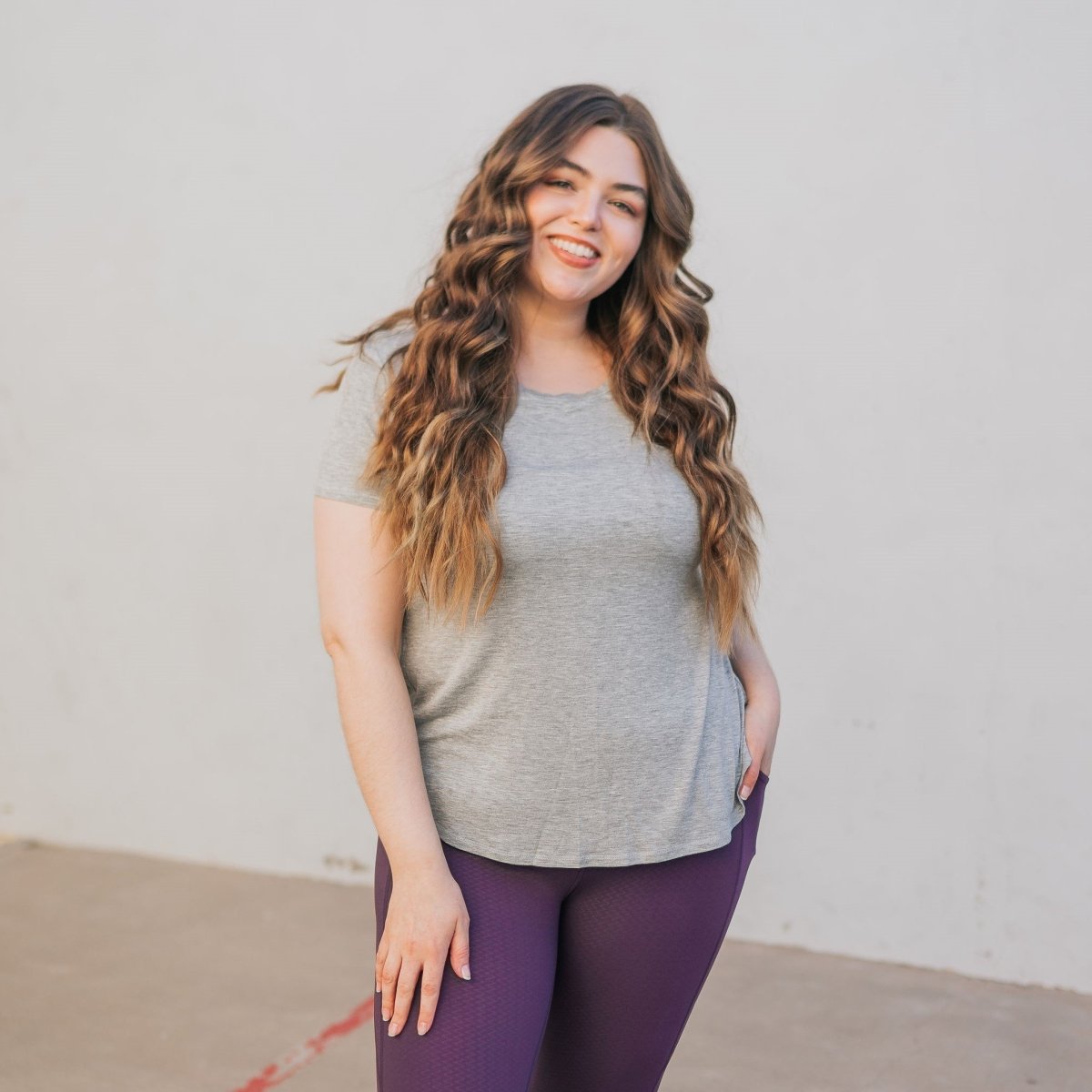 It's A Breeze Tee -Heathered Gray - Senita Athletics