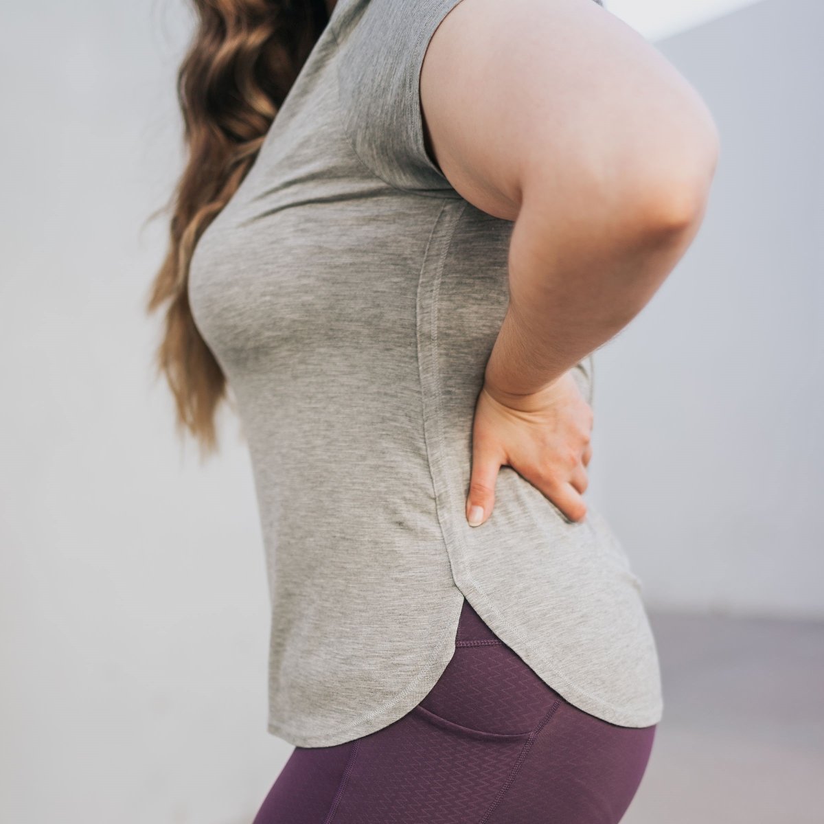 It's A Breeze Tee -Heathered Gray - Senita Athletics