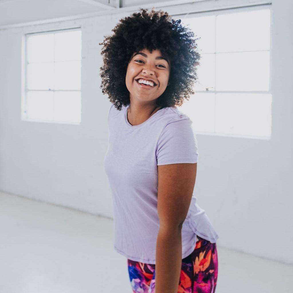 It's A Breeze Tee - Lavender - Senita Athletics