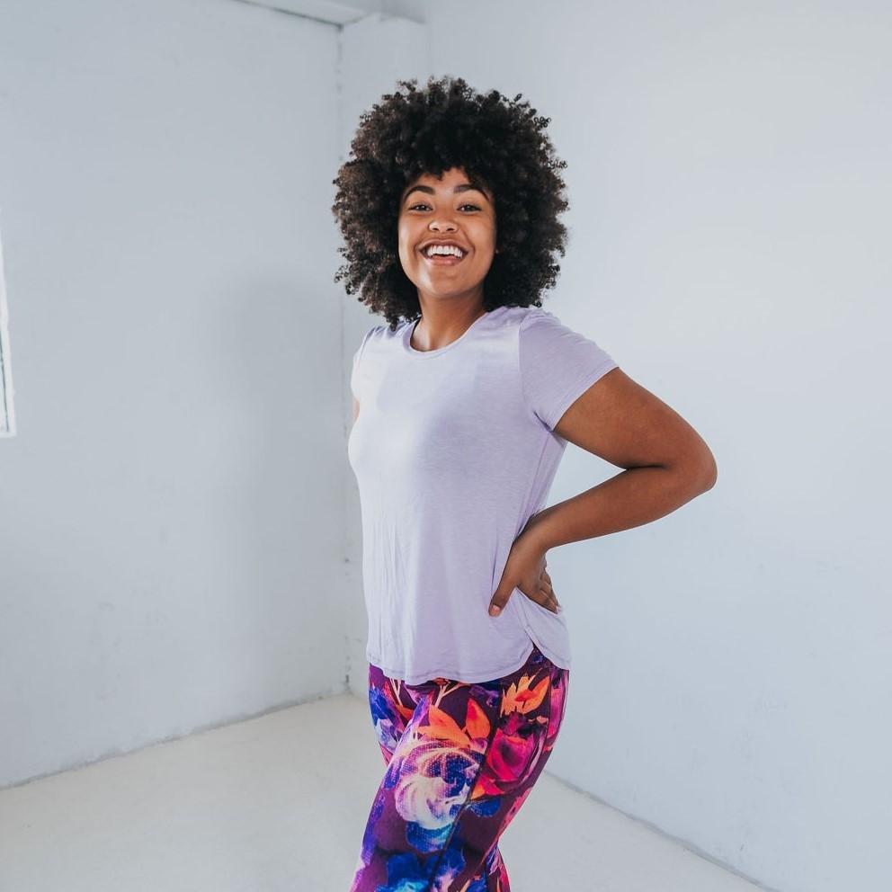 It's A Breeze Tee - Lavender - Senita Athletics