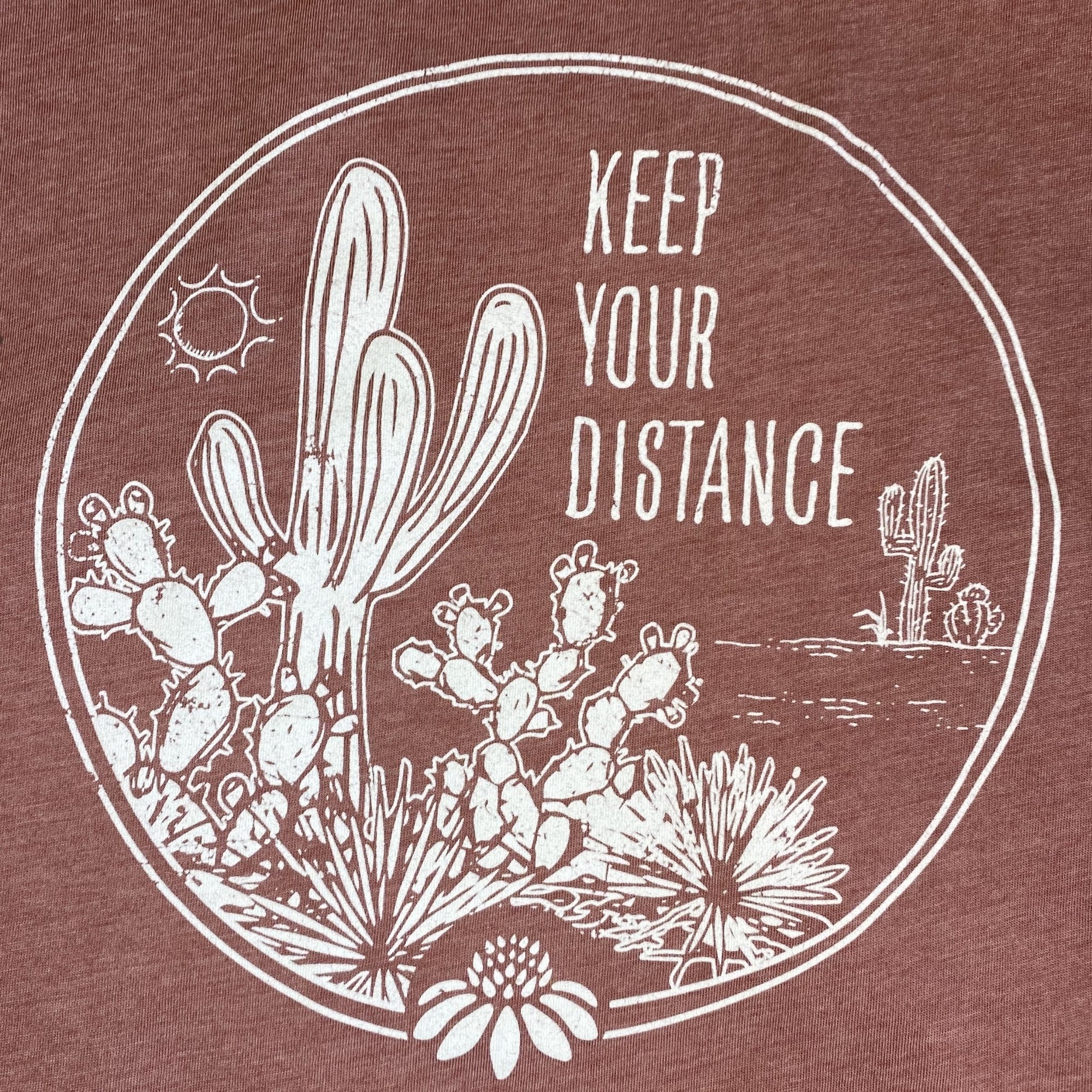 Keep Your Distance Cropped Tank - Mauvelous - Senita Athletics