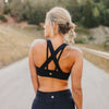 Lotus Sports Bra - Black - Senita Athletics