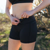 Low Rise Rio Shorts (3.75 in. inseam) - Black - Senita Athletics