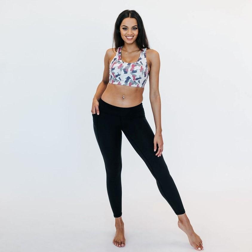 Low Rise Shakti Pants - Black - Senita Athletics