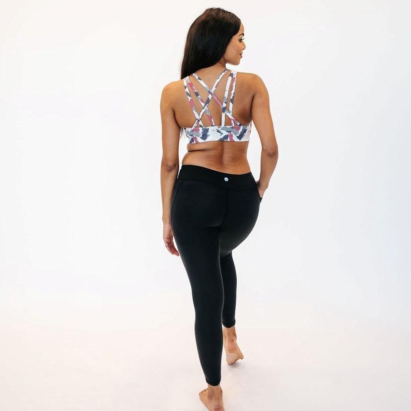 Low Rise Shakti Pants - Black - Senita Athletics