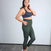 Lux Epic 7/8 Capris - Evergreen - Senita Athletics