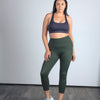 Lux Epic 7/8 Capris - Evergreen - Senita Athletics