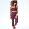 Lux Epic 7/8 Capris - Plum - Senita Athletics