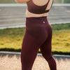 Lux Epic 7/8 Capris - Plum - Senita Athletics