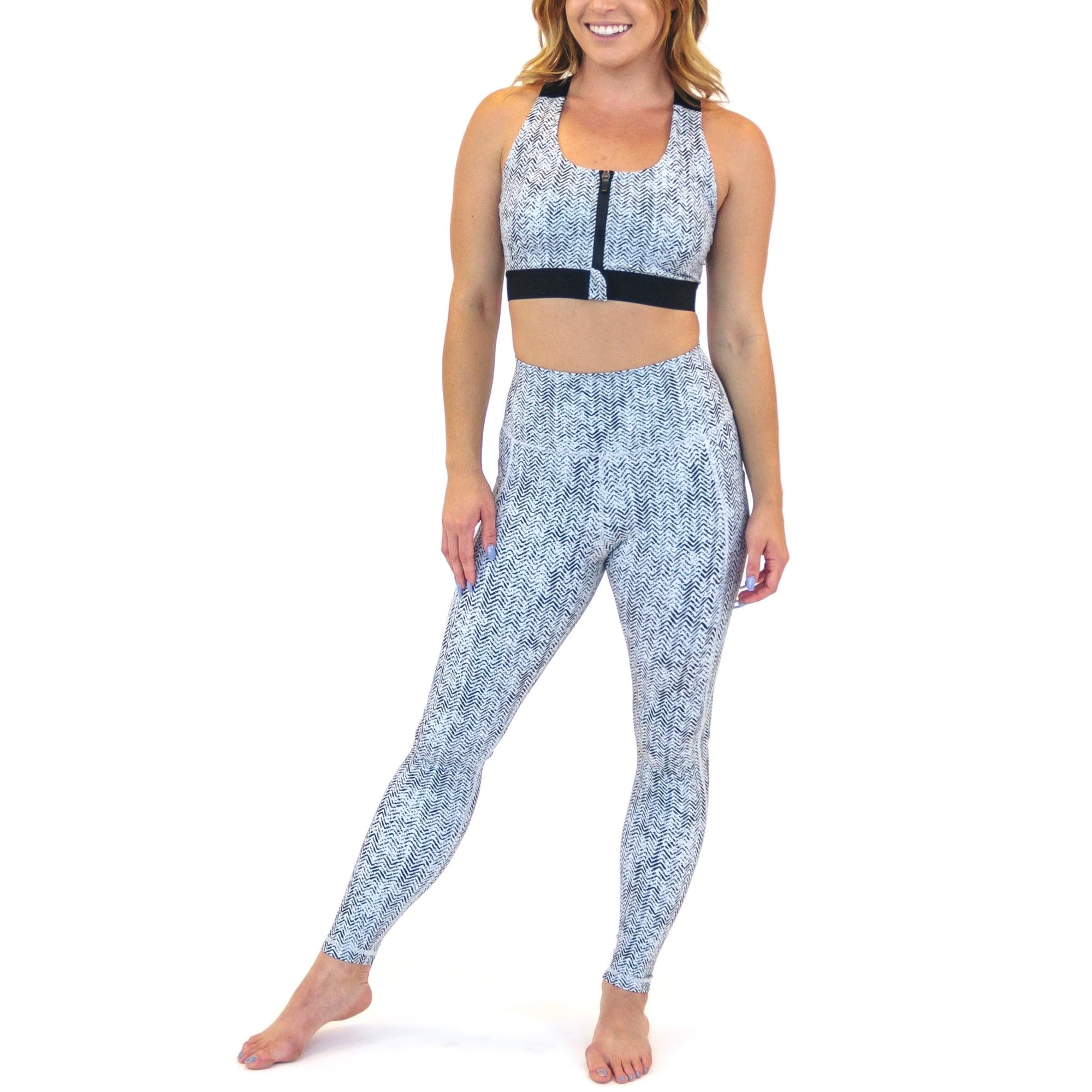 Lux Pace Pants - Herringbone - Senita Athletics