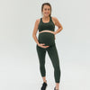 Mamacita Maternity Capris - Evergreen - Senita Athletics