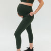 Mamacita Maternity Capris - Evergreen - Senita Athletics