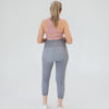 Mamacita Maternity Capris - Heathered Gray - Senita Athletics