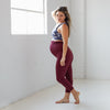 Mamacita Maternity Capris - Mulberry - Senita Athletics