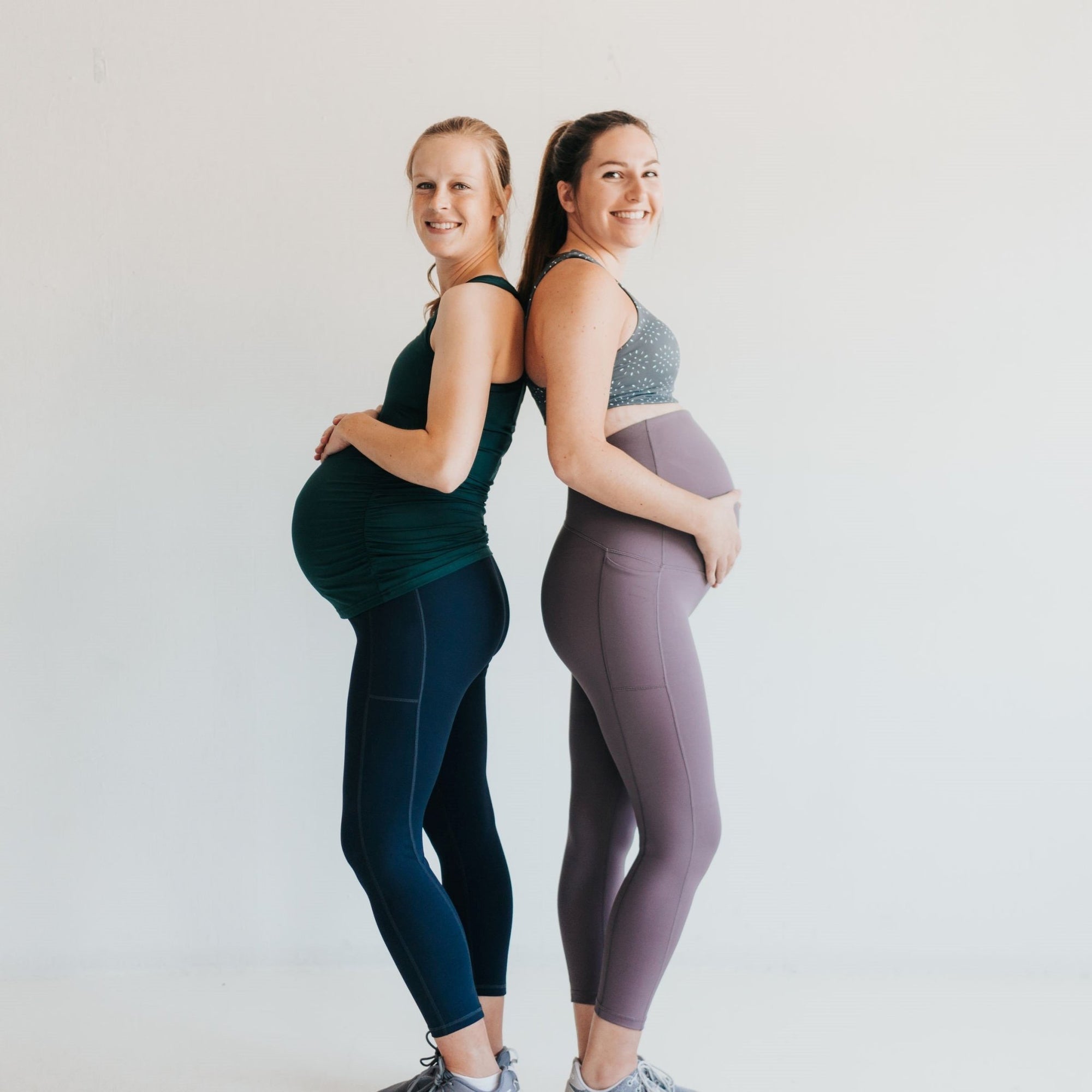 Mamacita Maternity Capris - Navy - Senita Athletics