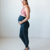 Mamacita Maternity Capris - Navy - Senita Athletics