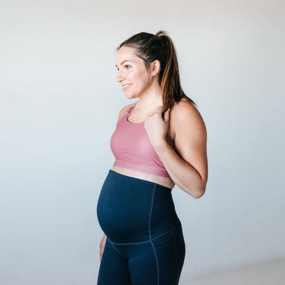 Mamacita Maternity Capris - Navy - Senita Athletics