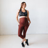 Maternity Skin Capris - Bronze - Senita Athletics