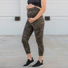 Maternity Skin Capris - Camo - Senita Athletics