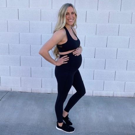 Maternity Skin Pants - Black - Senita Athletics