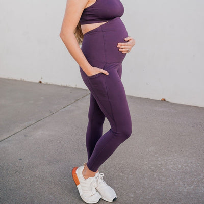 Skin Maternity Capris - Black – Senita Athletics