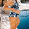 Maternity Swim Bottoms - Botanical Navy - Senita Athletics