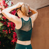 Mesh Crop Top - Ponderosa - Senita Athletics