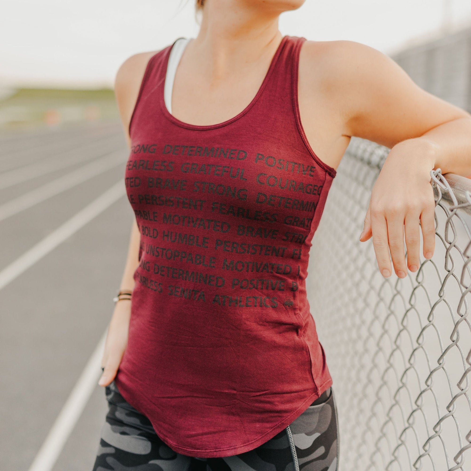 Motivate Tank - Purple - Senita Athletics