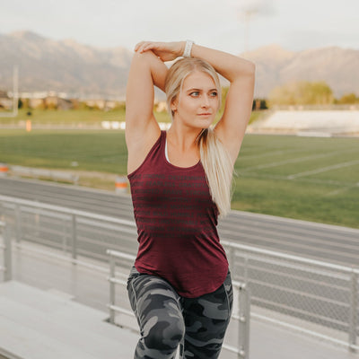 Motivate Tank - Purple - Senita Athletics