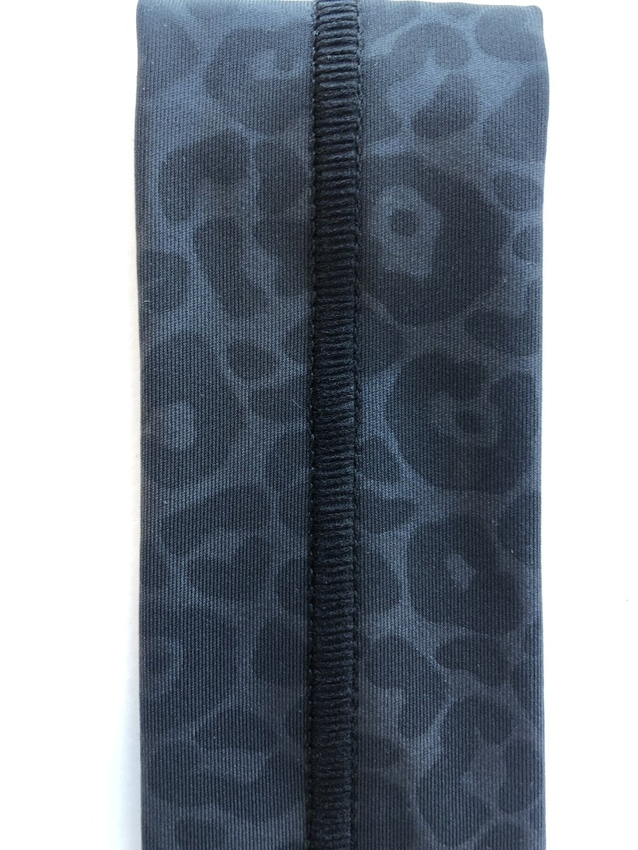 No-Slip Headband - Black Leopard - Senita Athletics