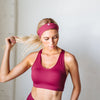 No-Slip Headband - Merlot - Senita Athletics