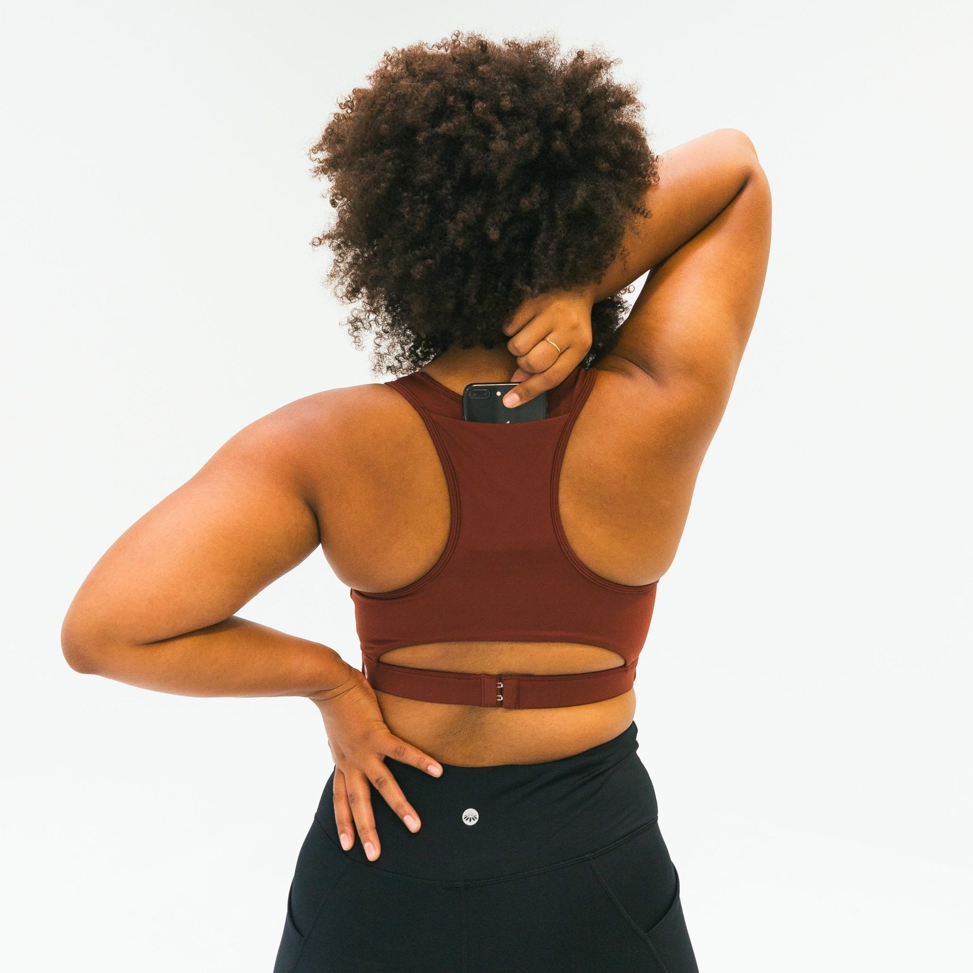 Perfect Pocket Sports Bra - Bronze - Senita Athletics