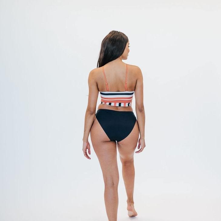 Phoenix Cropkini - Dreamsicle Stripe - Senita Athletics