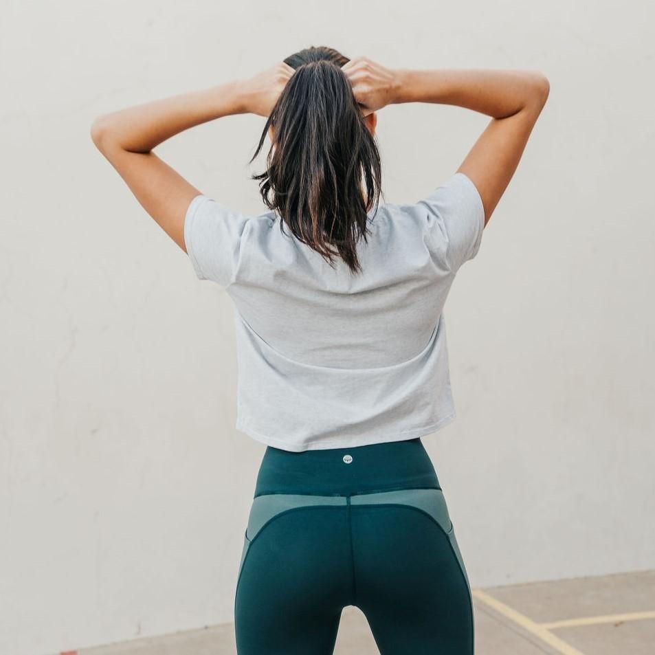 Pocket Tee - Heathered Gray - Senita Athletics