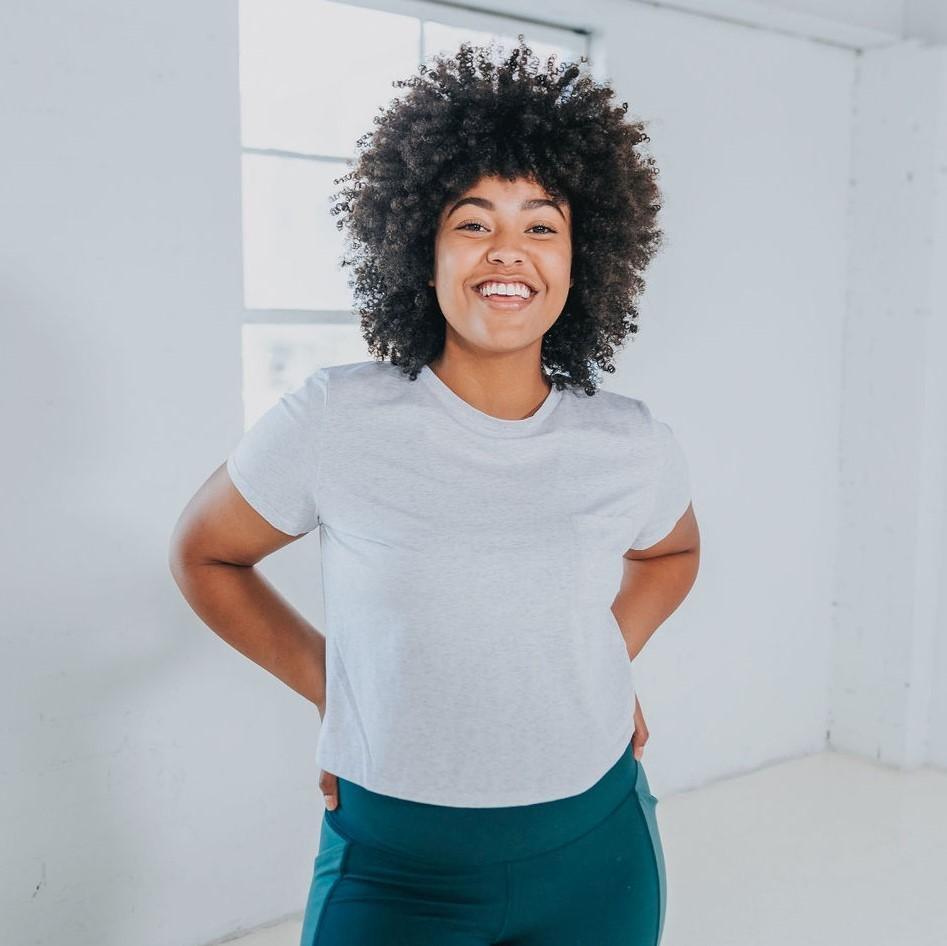Pocket Tee - Heathered Gray - Senita Athletics