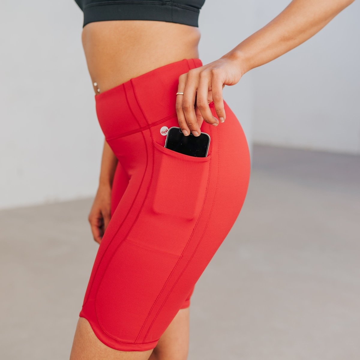 PR Shorts - Cherry - Senita Athletics