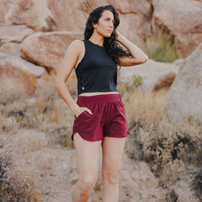 Prize Shorts 2 - Mulberry - Senita Athletics