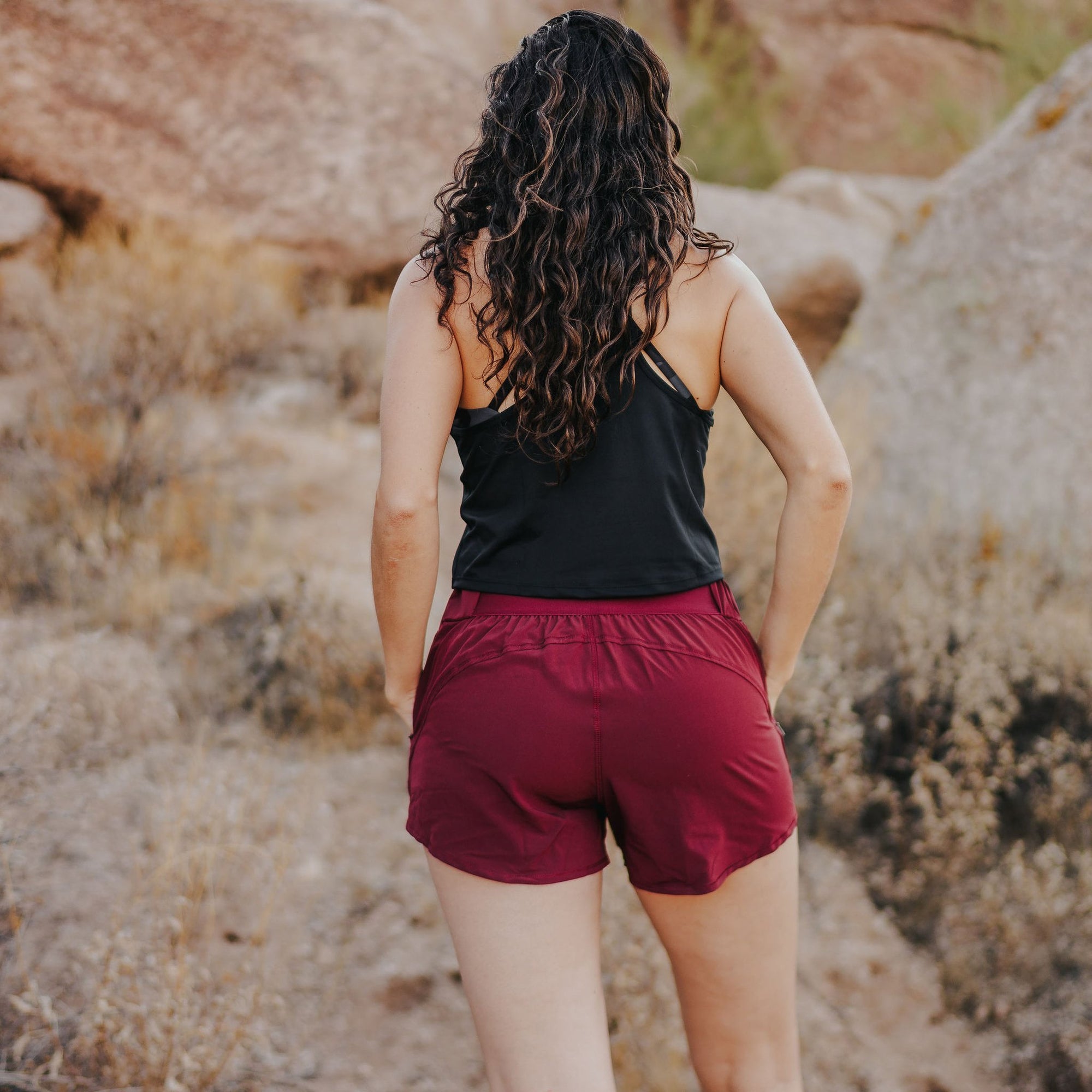 Prize Shorts 2 - Mulberry - Senita Athletics