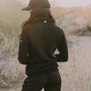 Quilted Lux Jacket - Black - Senita Athletics