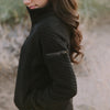 Quilted Lux Jacket - Black - Senita Athletics