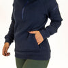 Quilted Lux Jacket - Navy - Senita Athletics