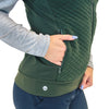 Quilted Vest - Evergreen - Senita Athletics