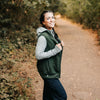 Quilted Vest - Evergreen - Senita Athletics