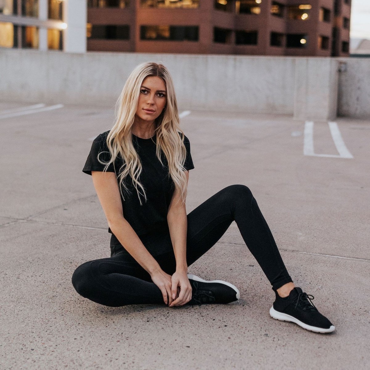 Ribbed Shakti Pants - Black - Senita Athletics