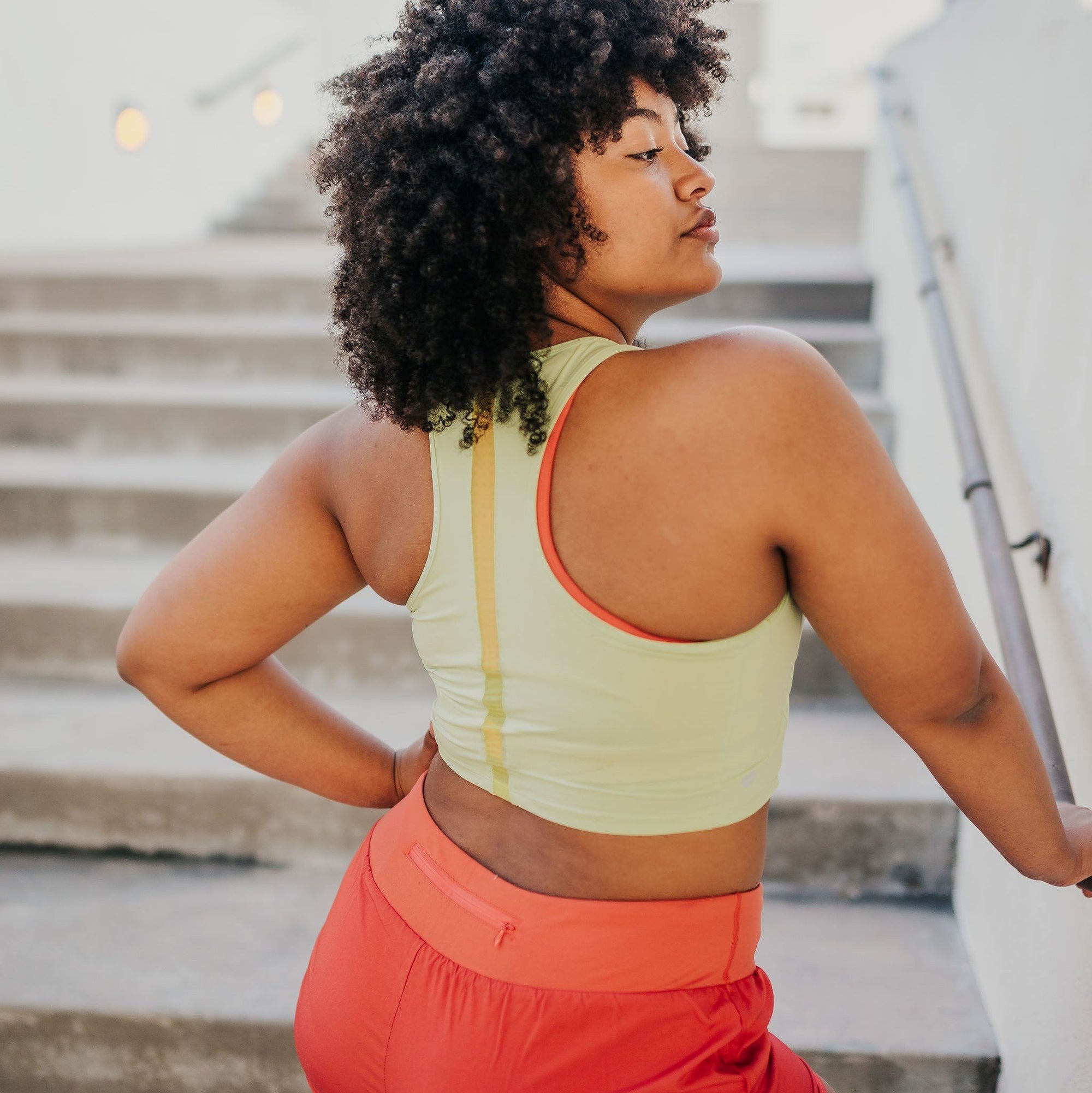 Sadie Crop Top - Matcha - Senita Athletics