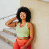 Sadie Crop Top - Matcha - Senita Athletics