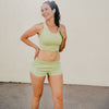 Sadie Crop Top - Matcha - Senita Athletics